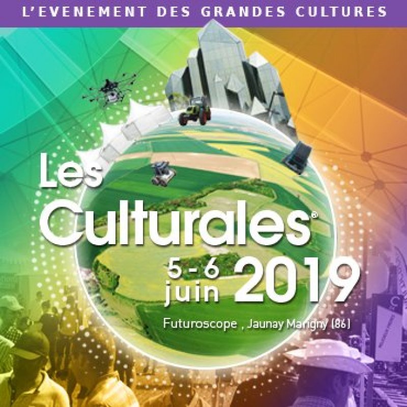 GYRAX - Les Culturales 2019 - GYRAX sera présent aux Culturales 2019 les 5 et 6 juin 2019 à Jaunay-Marigny (anciennement Jaunay-Clan) pour une présentation en plein air de matériel