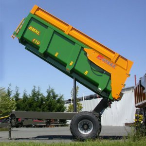 Remorque elevatrice BMXL verte Gyrax