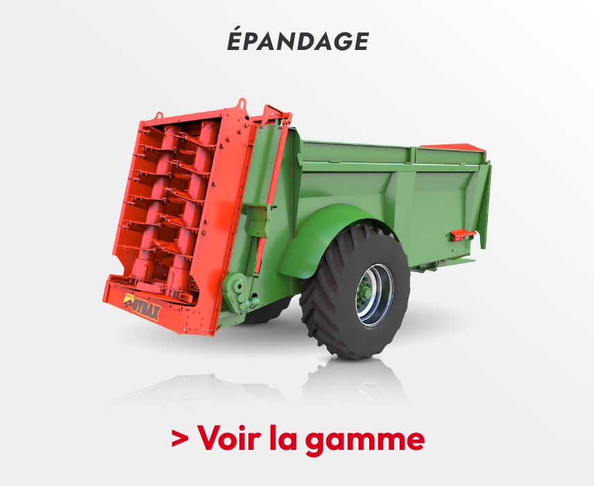 Épandeur agricole Gyrax – robustesse et précision pour l’épandage des effluents