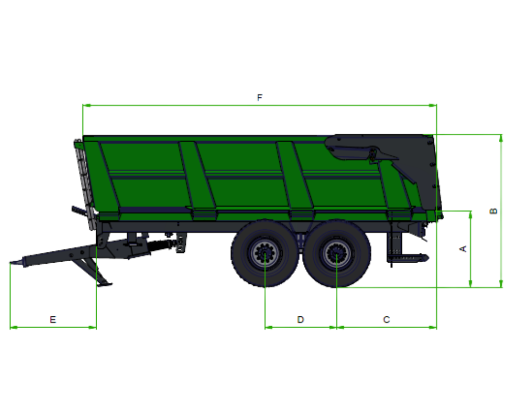 image industrielle avec légende d'une benne bmxl gyrax