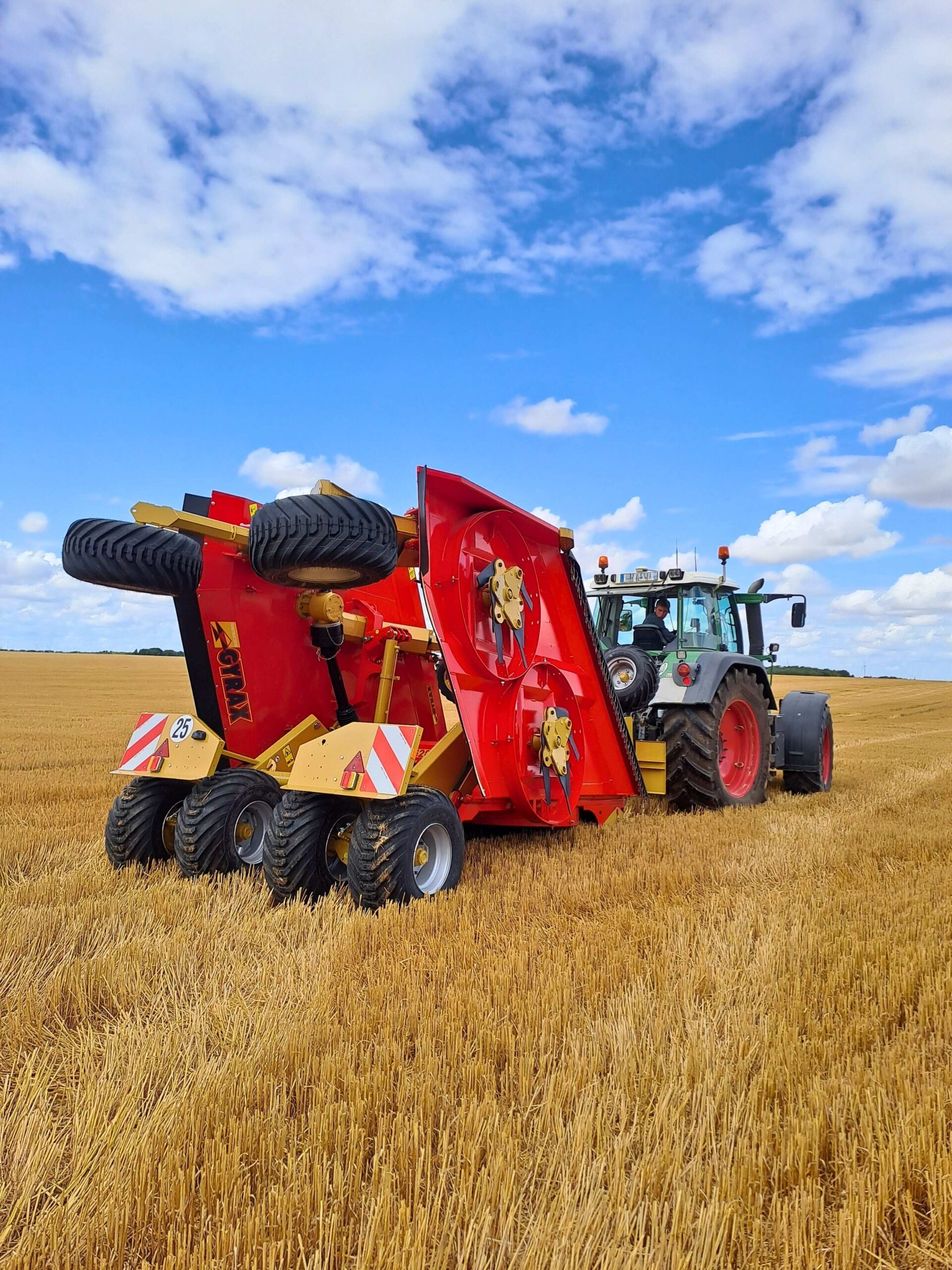 Détail du système multirotors et du caisson de broyage à volume réglable du broyeur Gyrax série G