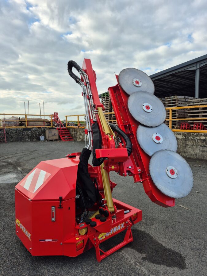 lamier gyrax 4 disques, vue avant