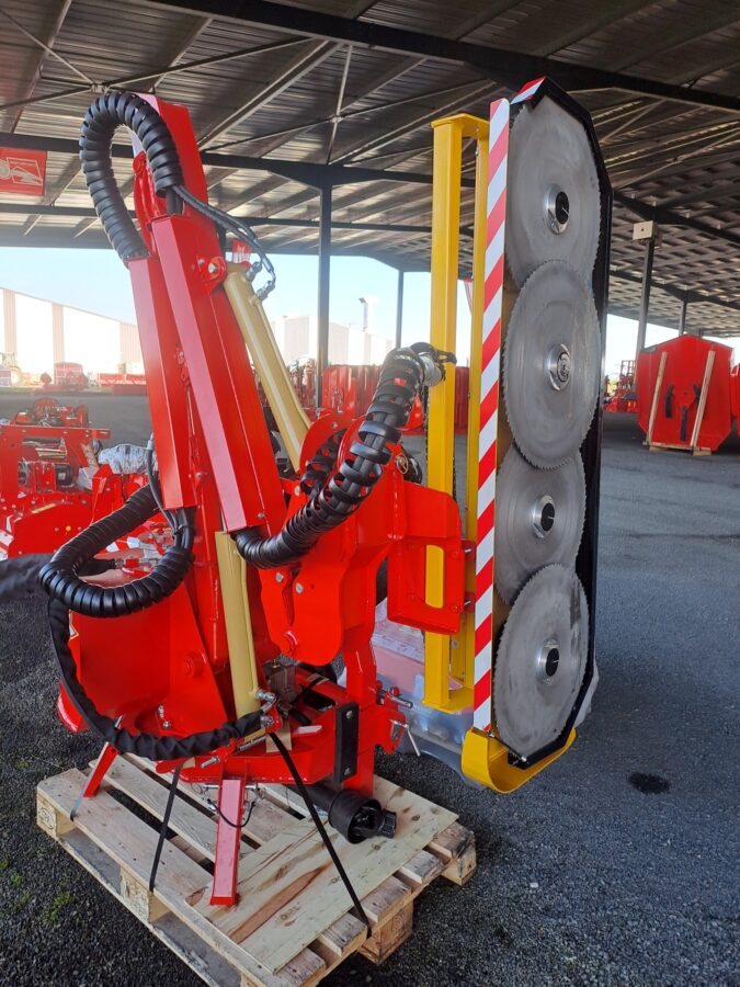 Option lamier 4 disques sur les épareuses 830