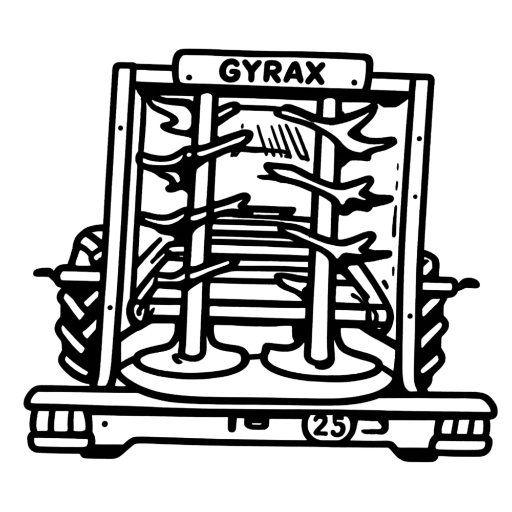 logo noir et blanc minimaliste des hérissons de l'épandeur EDX